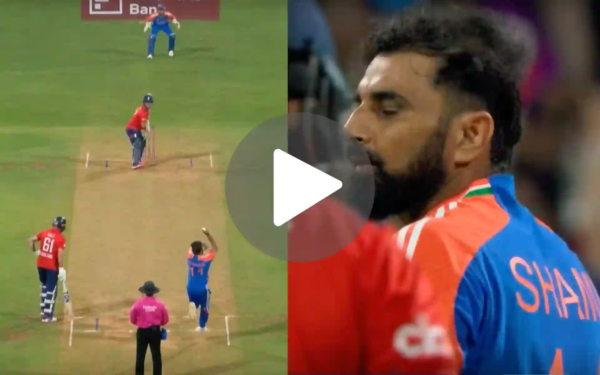 [Watch] Mohammed Shami Picks Up His 1st India Wicket Since Return From Injury